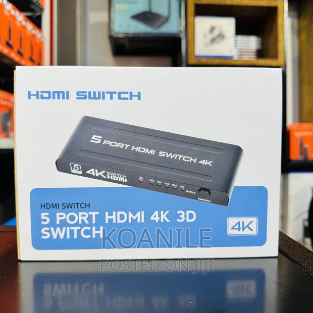 5 Port HDMI Switch (Hdmi Switcher)