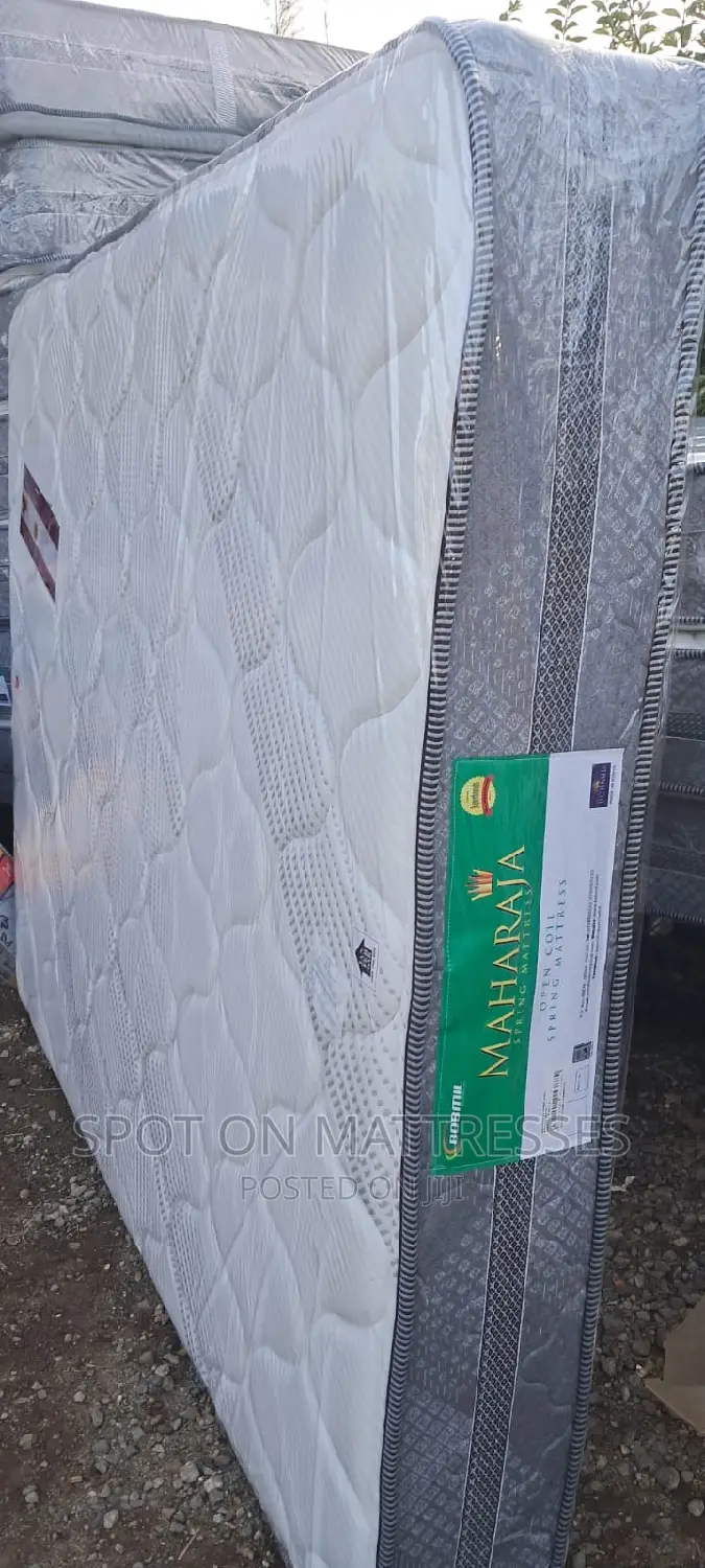 5by6 Bobmil Maharaja Spring Mattresses 5years Warranty.
