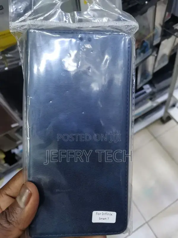 Leather Flip Case Cover for Infinix Smart 7