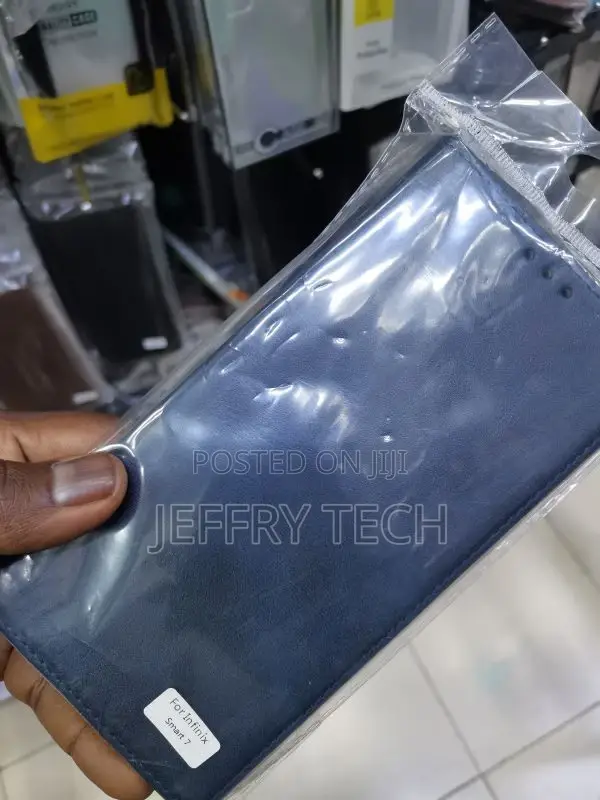 Leather Flip Case Cover for Infinix Smart 7