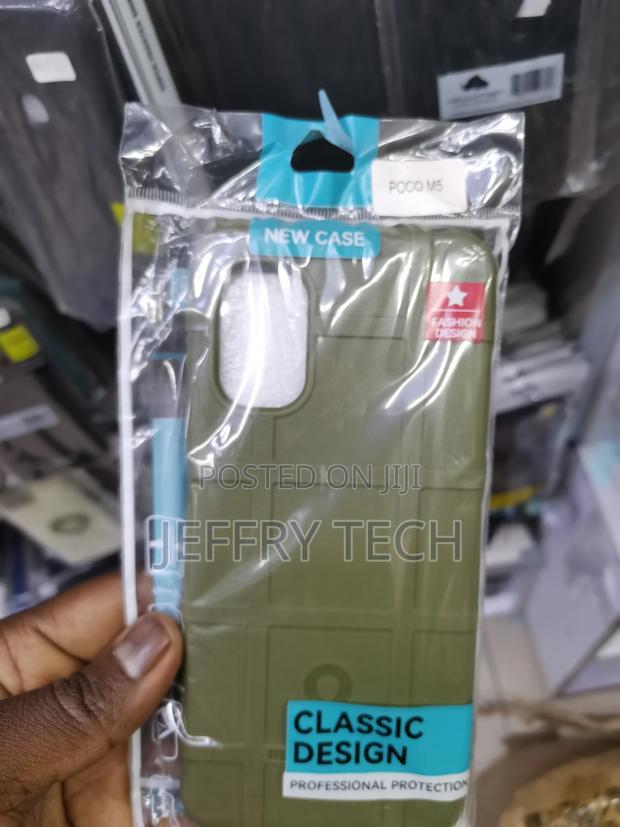 Cover for Xiaomi Poco M5 Case, Soft TPU, Drop-Proof, Shock-P - thumbnail 3