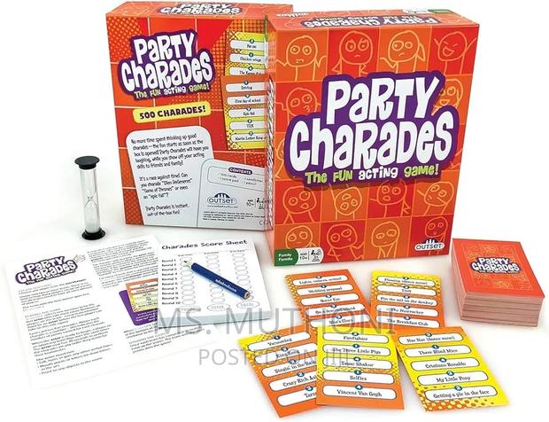 Party Charades Game - main view