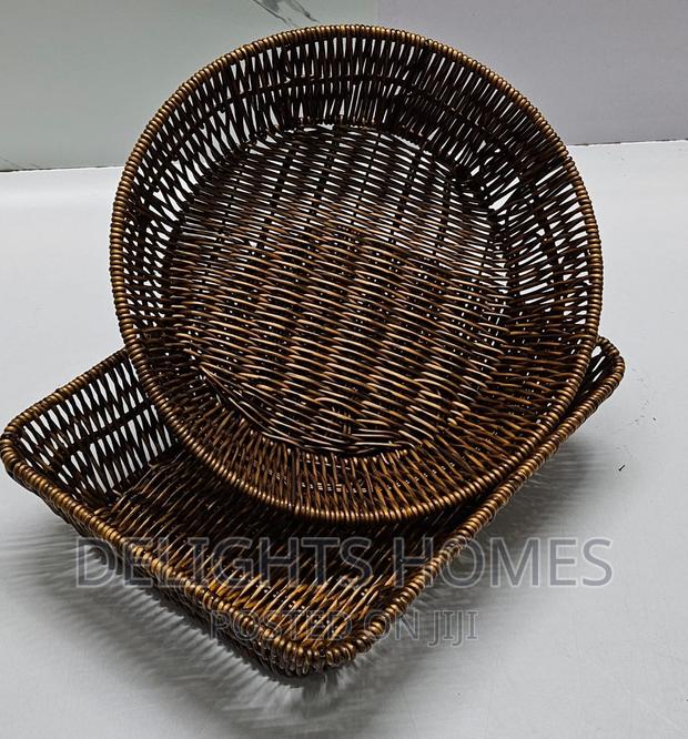 Reed Woven Baskets - thumbnail 2