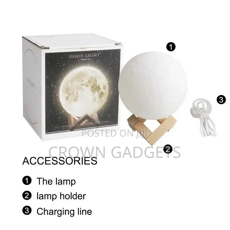 Levitation Moon Lamp Night Light Rotating LED Moon Floating