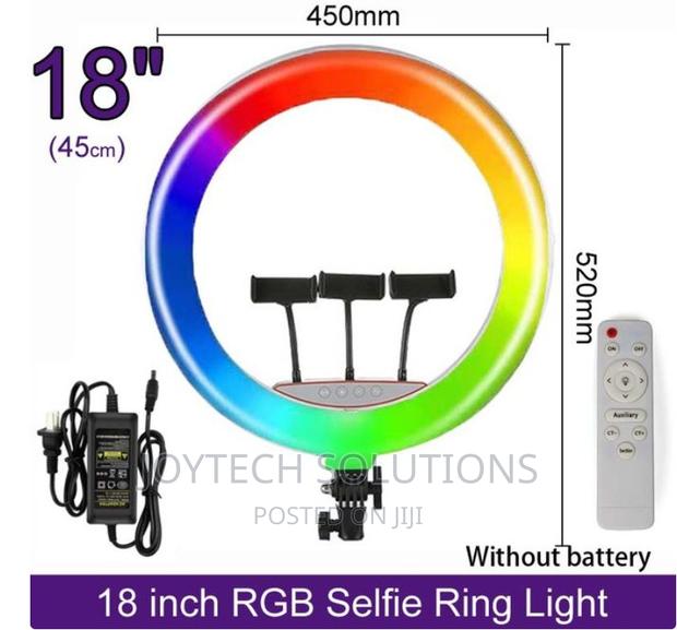 Unique18 Inch Led Ring Light Dimmable Sie Lamp With Tripod - main view