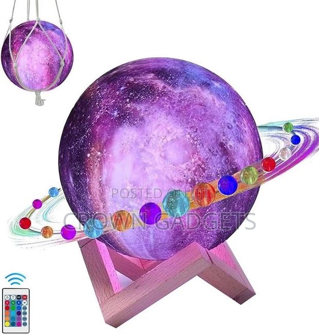 Moon Lamp 3D Printing - main view