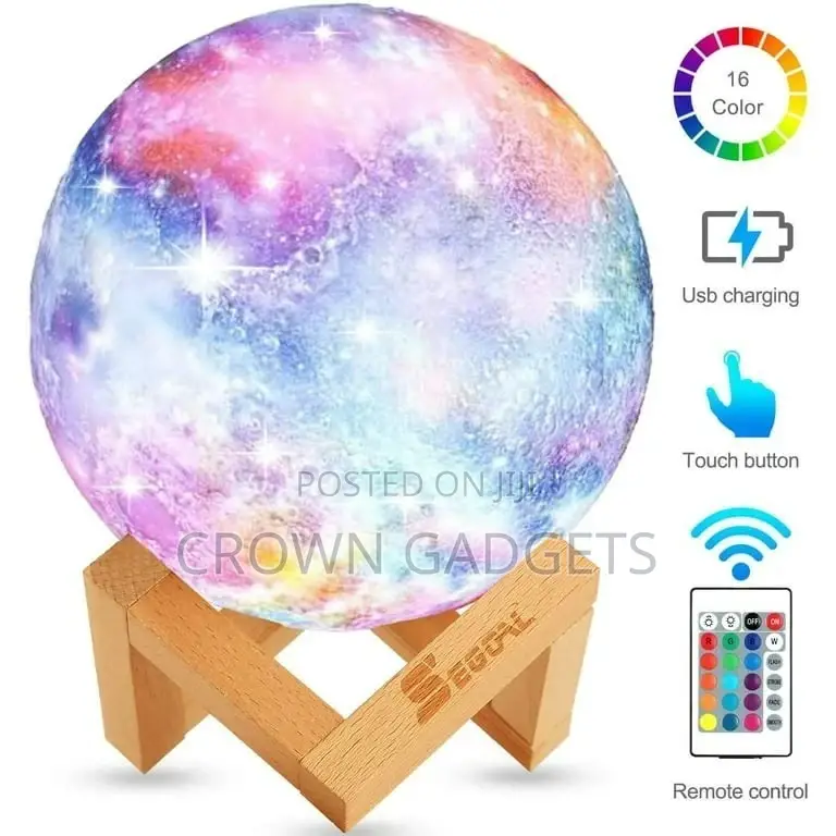 3D LED Night Moon Light
