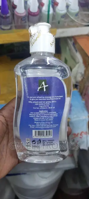 Angelique Clear Cool Mint Massage Oil. 300ml