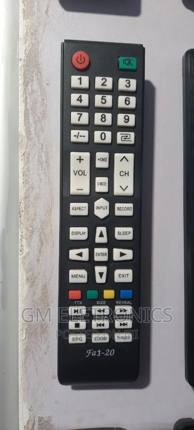 Replacement Remote For Aucma Smart Tv .(Fat 20)