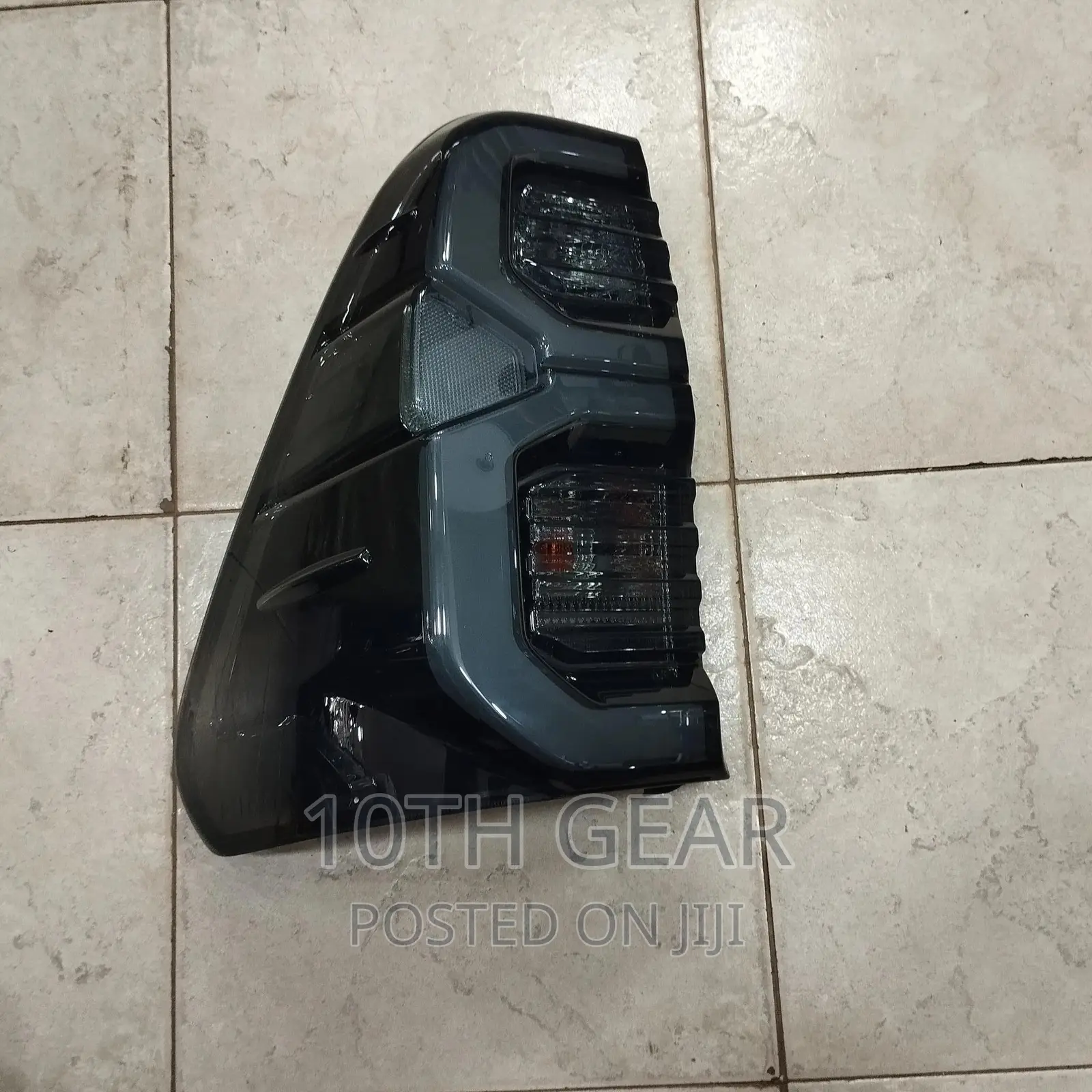 Hilux Revo Tail Lights Smoked Black Tail Lamps Right