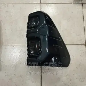 Hilux Revo Tail Lights Smoked Black Tail Lamps Left