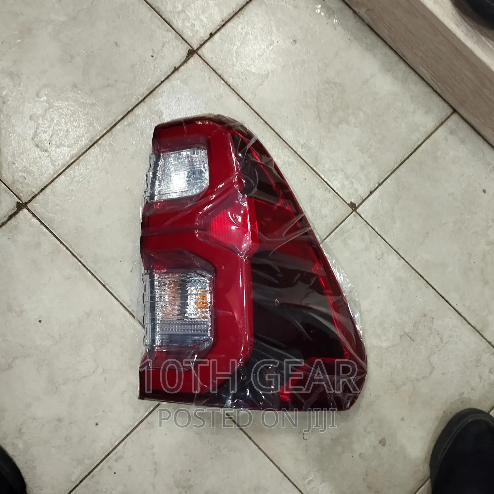 Hilux Revo Tail Lights Red Smoked Tail Lamps Left