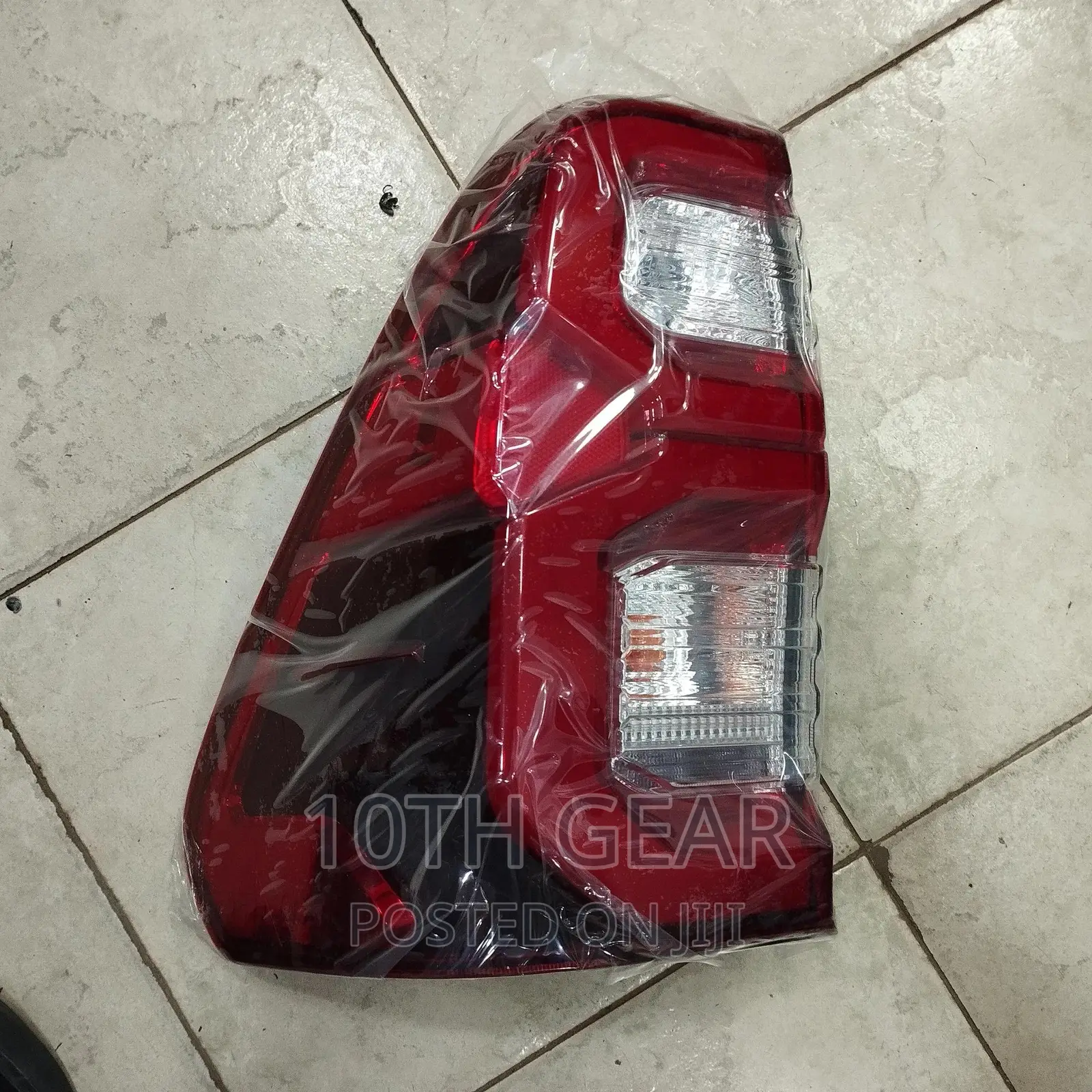 Hilux Revo Tail Lights Smoked Red LED Tail Lamps Right