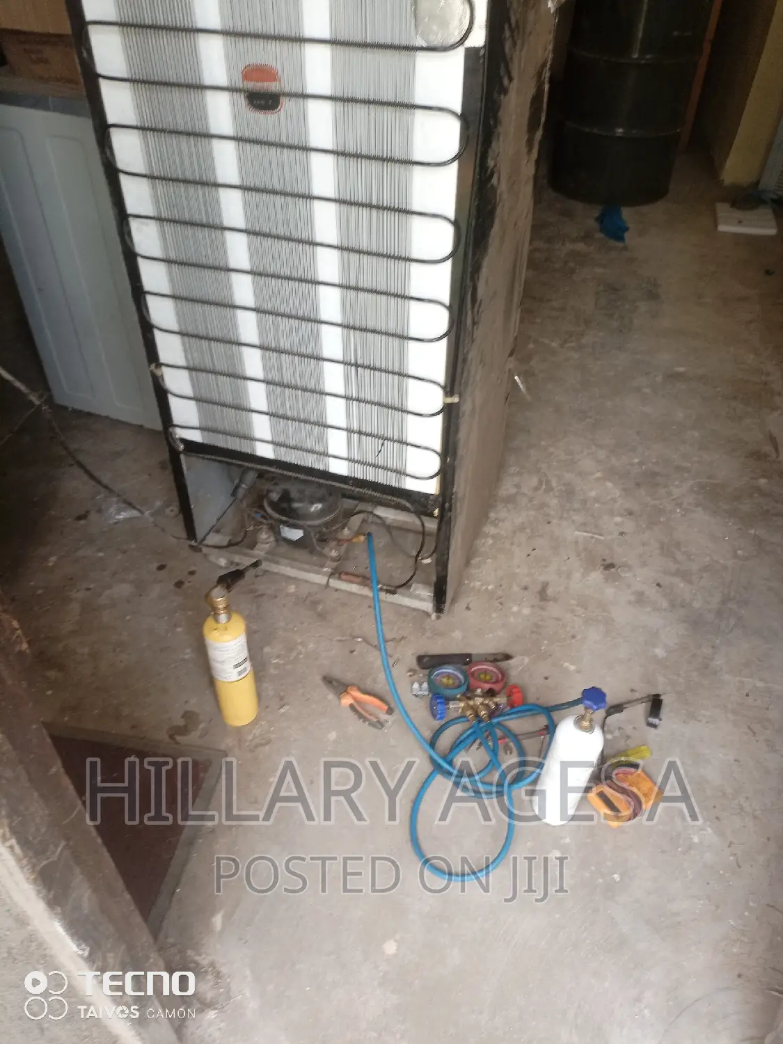 Fridge Display Gas Refilling