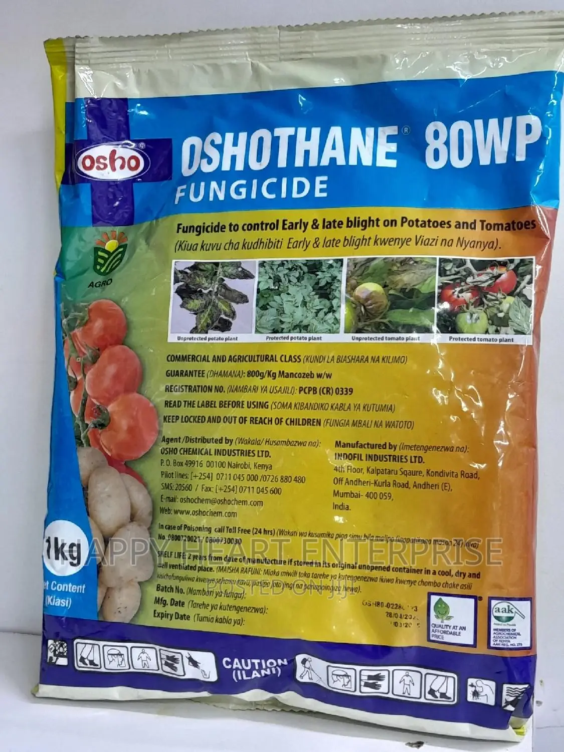 Oshothane 80wp Fungicide 1kg