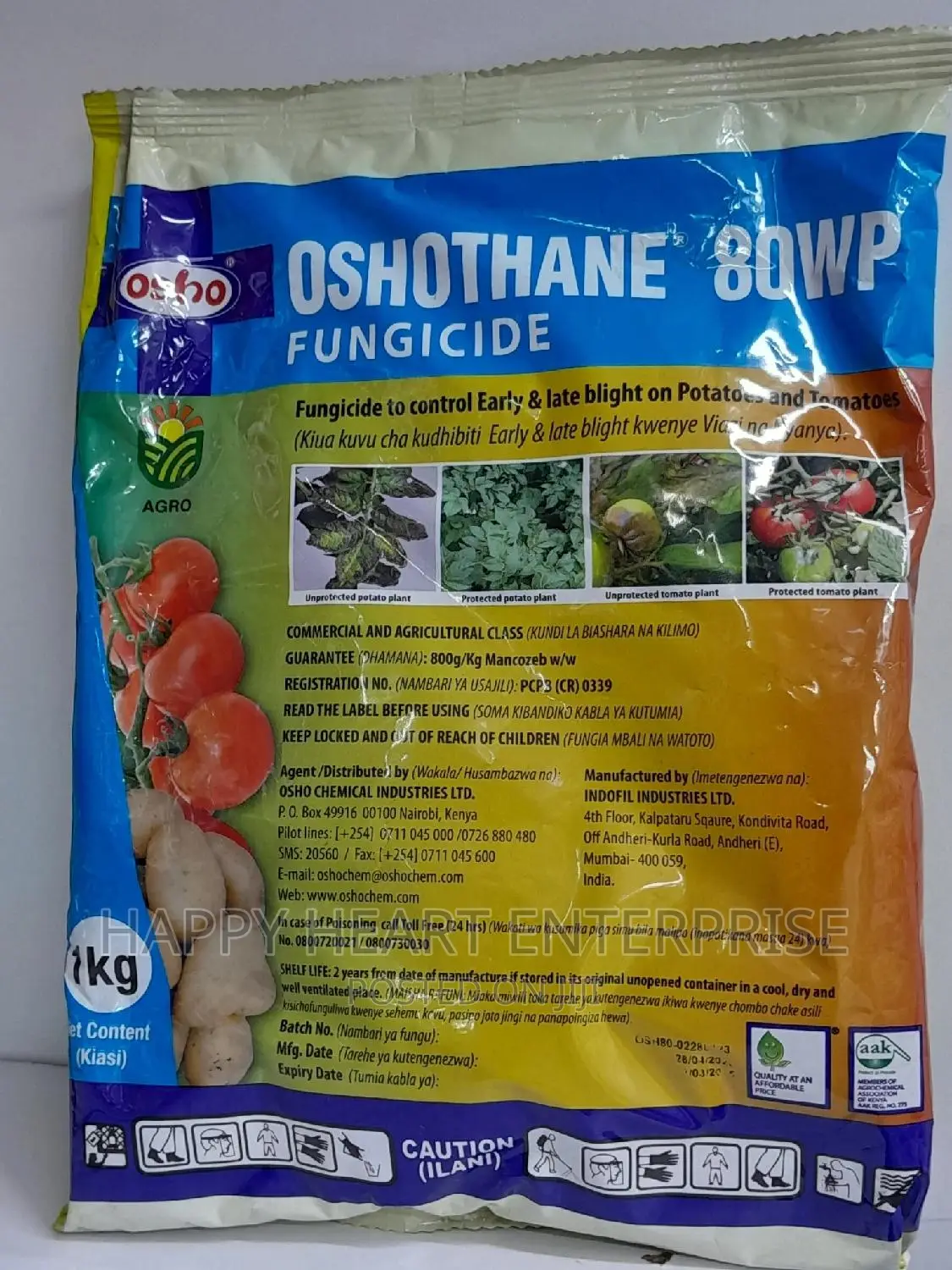 Oshothane 80wp Fungicide 1kg