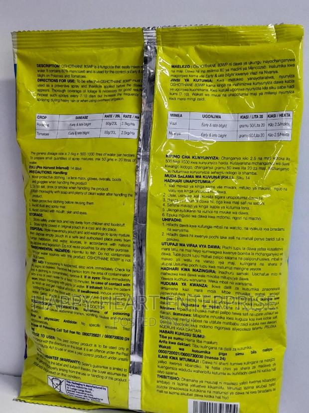 Oshothane 80wp Fungicide 1kg - thumbnail 5