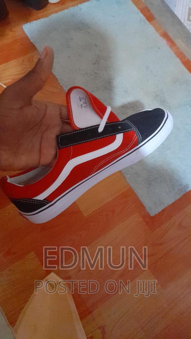 Red Skater Vans on Offer - thumbnail 2
