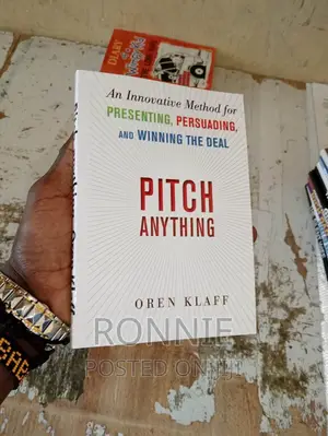 Pitch Anything Book by Oren Klaff