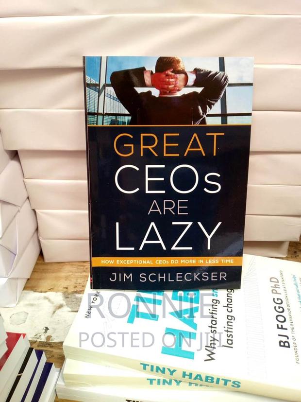 Great Ceos Are Lazy: