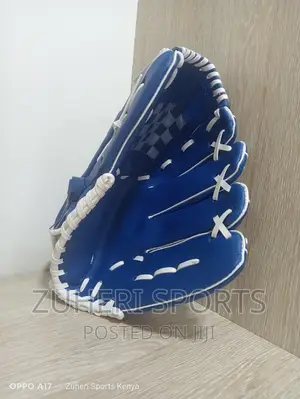 Pro Baseball Mitt Gloves/Blue/Premium Quality Leather