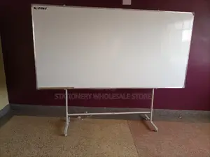 Portable Whiteboard With Wheeled Stand