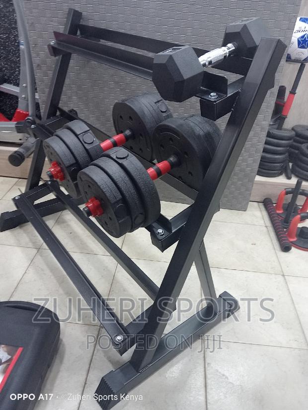 3 Tier Dumbbell Rack/Heavy Duty/Commercial Gym Rack