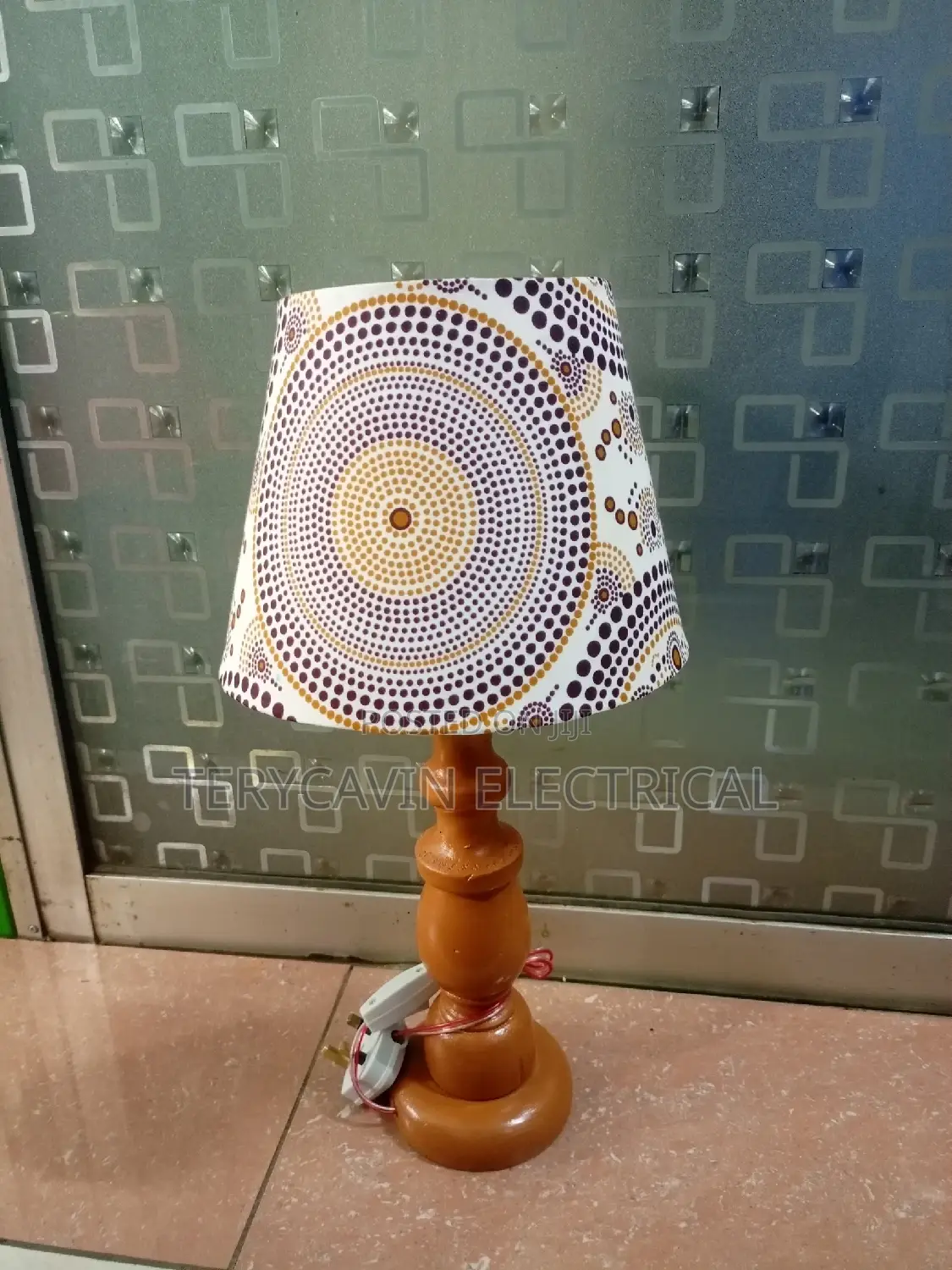 Wooden Table Lamp