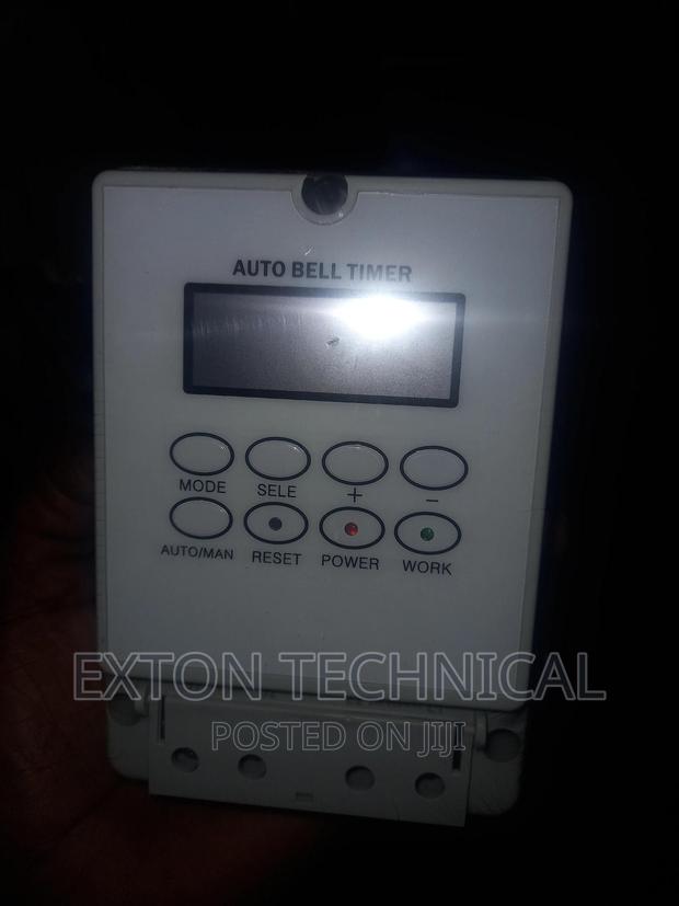 Automatic Timer Bell - main view