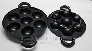 High Quality Non-Stick Induction Heavy Vitumbua 7 Slot