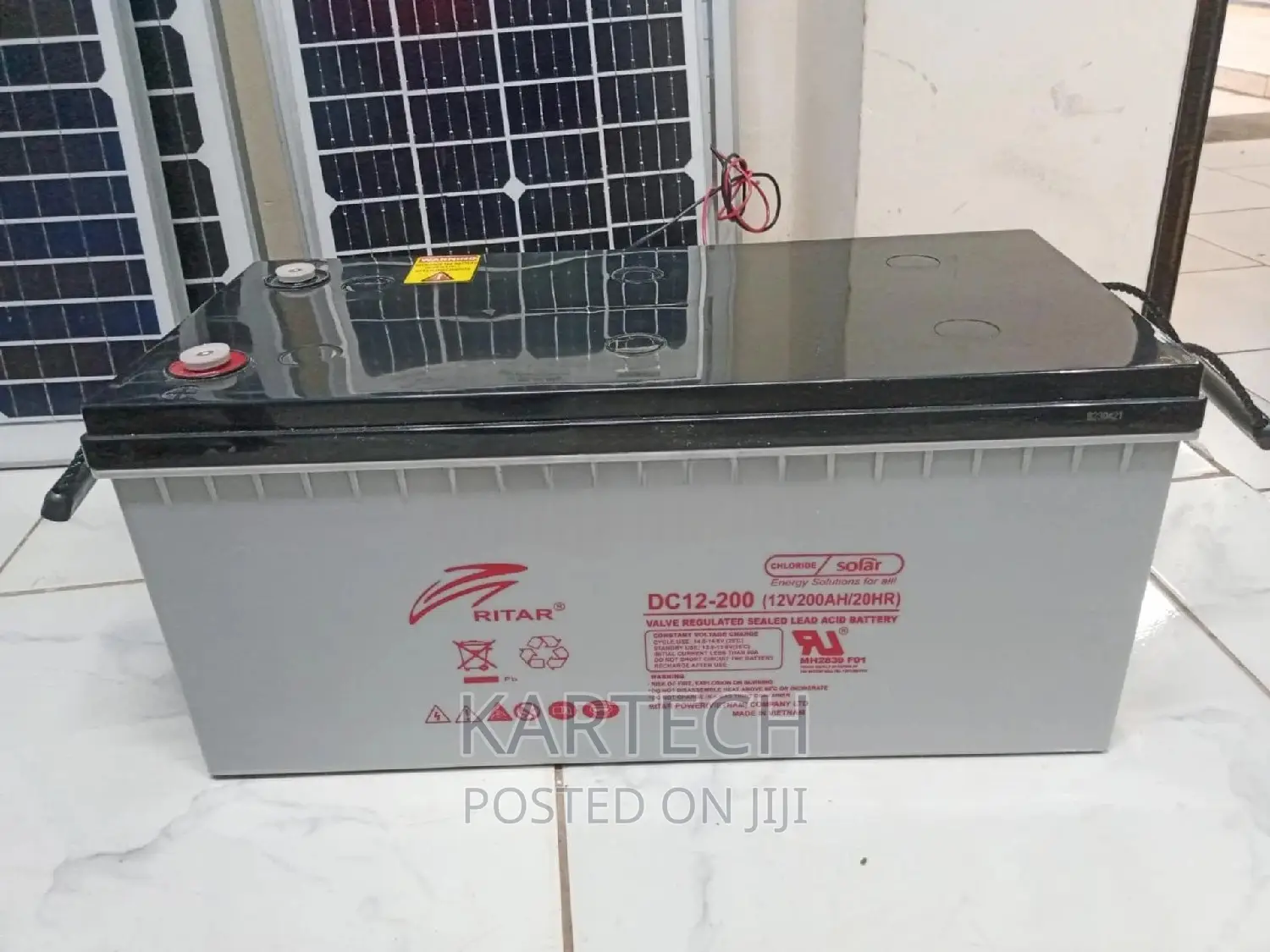 Ritar 200AH DC12-200 Sealed Maintenance Free Solar Battery