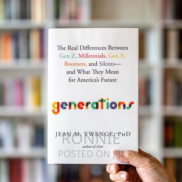 Generations Book by Jean M. Twenge, Ph.D.