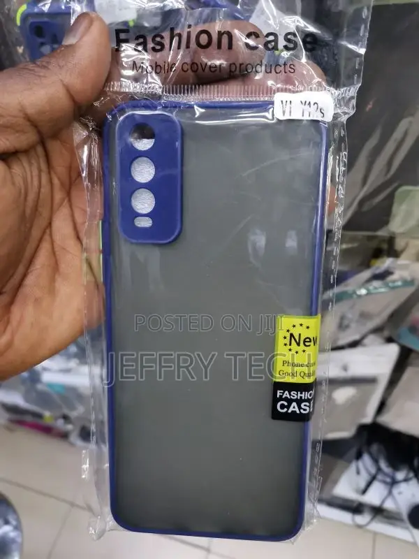 Back Case Cover for Vivo Y12s Dual Layer Protective Matte Fi