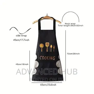 Kitchen Apron With Side Wipes