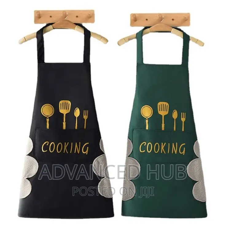 Kitchen Apron With Side Wipes