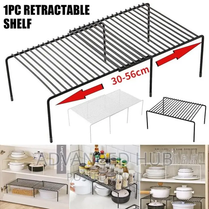 Retractable Shelf/Shelf Raiser