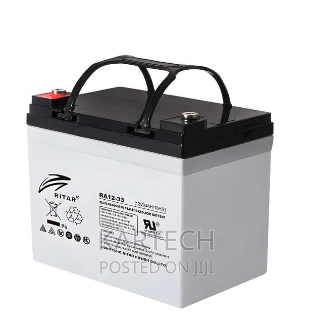 33AH Ritar RA12-33 Valve Regulated Sealed Lead-Acid Battery