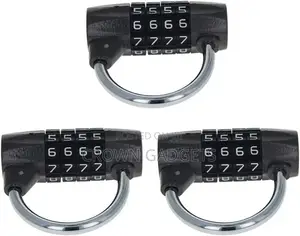Gym Locker Lock,5 Letter Heavy Duty Alloy Padlock