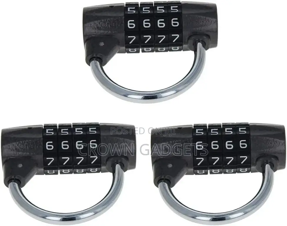 Gym Locker Lock,5 Letter Heavy Duty Alloy Padlock