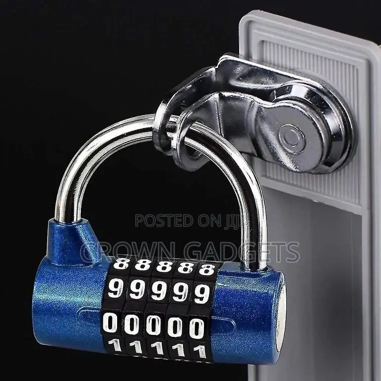 Word Combination Ideal for Lockers Zinc Lock With Code