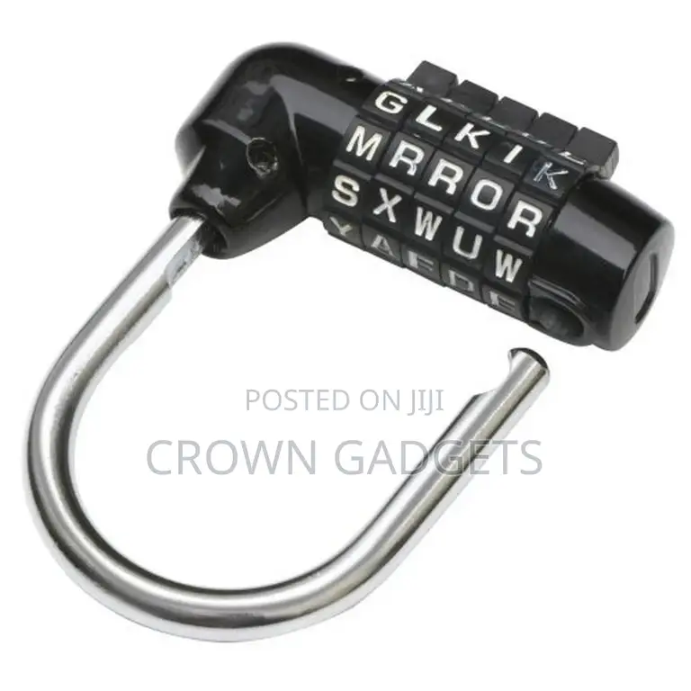 Combination Padlock - 5 Dials