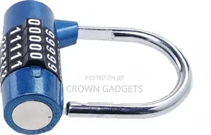 Combination Padlocks Portable Zinc 5-Letter Dial Lock