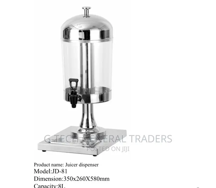 Juice Dispenser! Premier Stainless Steel 8l Juice Dispenser