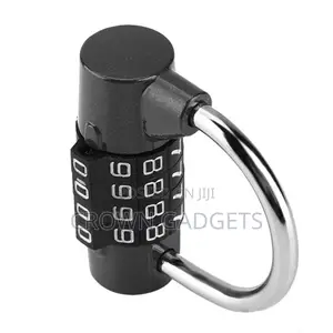Portable Zinc Lock With Code and Letter