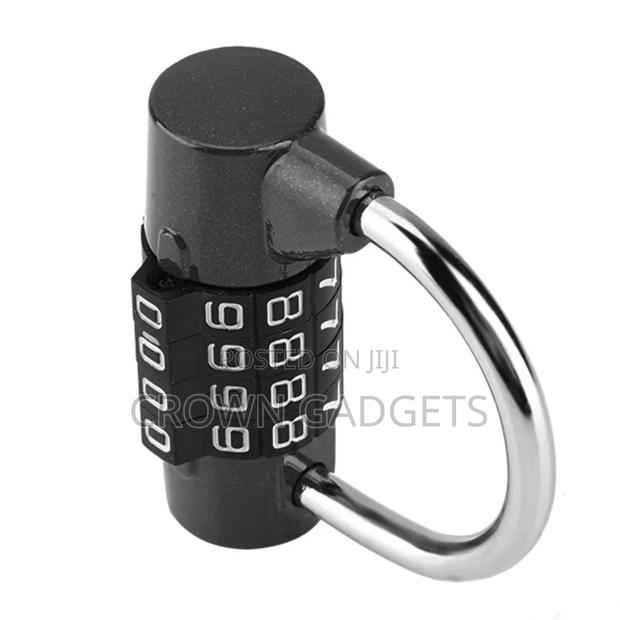 Portable Zinc Lock With Code and Letter