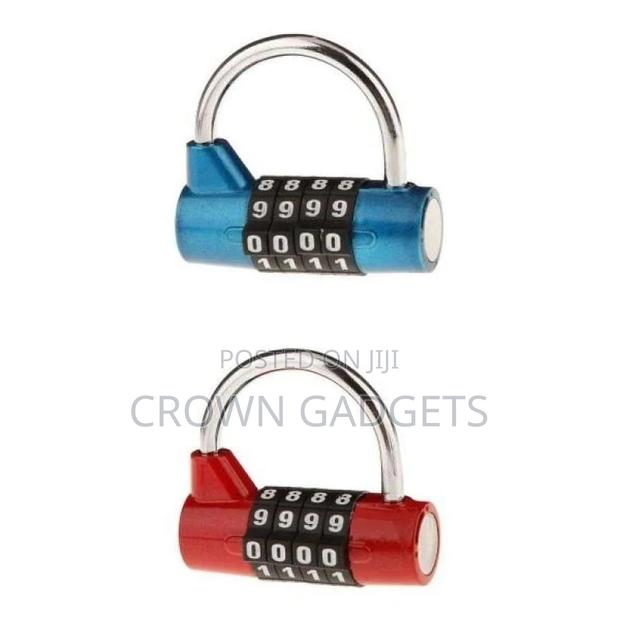 Padlocks Portable Zinc Lock With Code and Letter/Word Combi - main view