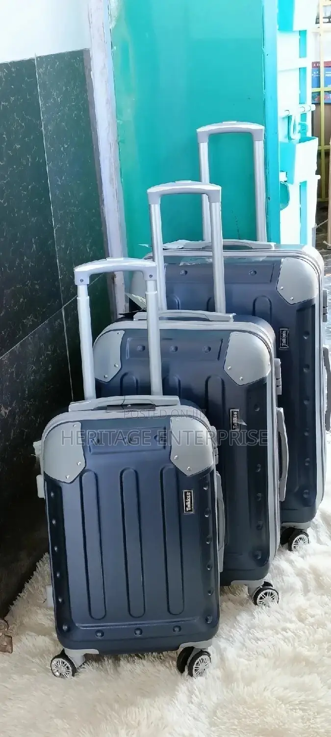 Suitcase//3 Piece Set Trolley Suitcases With Spinner Wheels