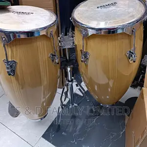 Imported Conga Drums With Single Stand