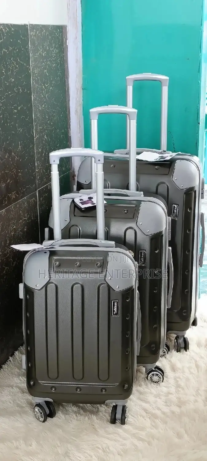 Suitcase, Suitcase Quality Fibre 3in1 Travel Suitcases