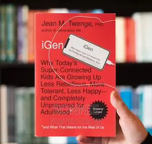 Igen Book by Jean M. Twenge, PHD.